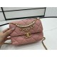 Chanel Mini Flap Bag AS4986 Shiny Lambskin, Imitation Pearls & Gold Metal A