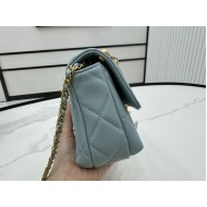 Chanel Mini Flap Bag AS4986 Shiny Lambskin, Imitation Pearls & Gold Metal A