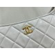 Chanel Large Hobo Handbag AS4923 Shiny Lambskin & Gold Metal A