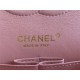 Chanel Medium Classic Flap Bag Tweed Pink High