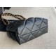 SMALL SHOPPING BAG Lambskin & Gold-Tone Metal AS3502 Black High