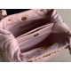 SMALL SHOPPING BAG Lambskin & Gold-Tone Metal AS3502 Pink High