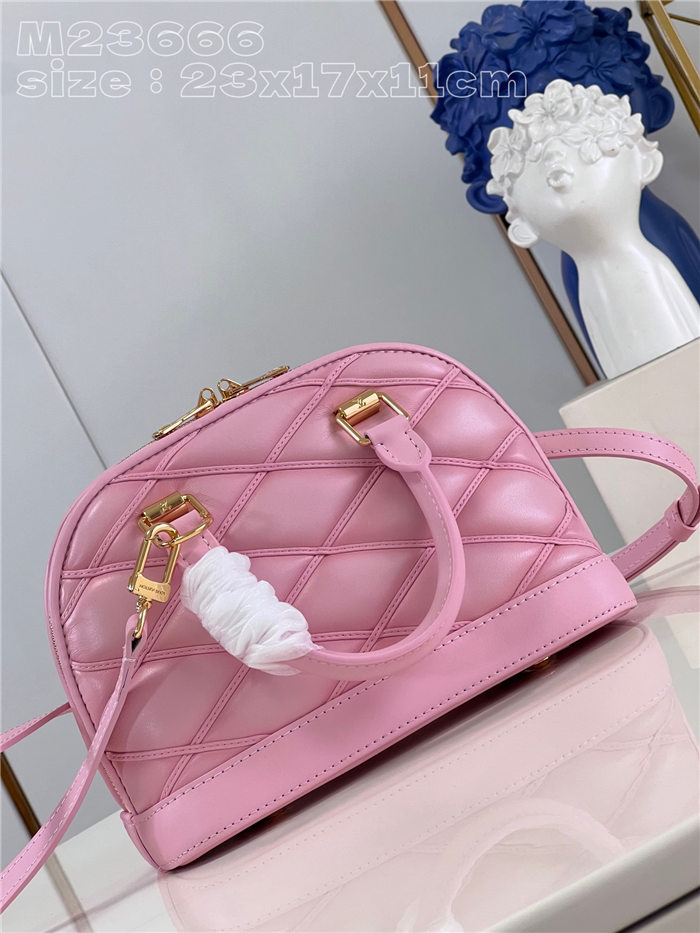 Louis Vuitton Alma BB Bag Lamb leather M59793 Pink High