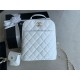 Chanel Backpack Calfskin Gold-Tone Metal AS3332 High