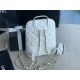 Chanel Backpack Calfskin Gold-Tone Metal AS3332 High