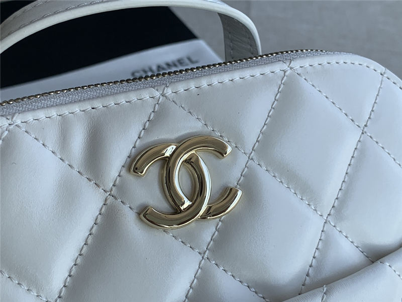 Chanel Backpack Calfskin Gold-Tone Metal AS3332 High