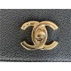 Chanel Backpack Grained Calfskin Gold-Tone Metal A93748 High