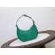 GG Marmont half-moon-shaped mini bag Green 699514 High