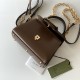 Gucci Horsebit 1955 top handle bag 703848 Leather Brown high