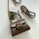 Gucci Horsebit 1955 top handle bag 703848 Leather Brown high