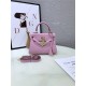 Hermes Kelly Mini Retourne Bag Clemence Leather Pink High