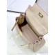 Hermes Kelly Mini Retourne Bag Clemence Leather Tourterelle High