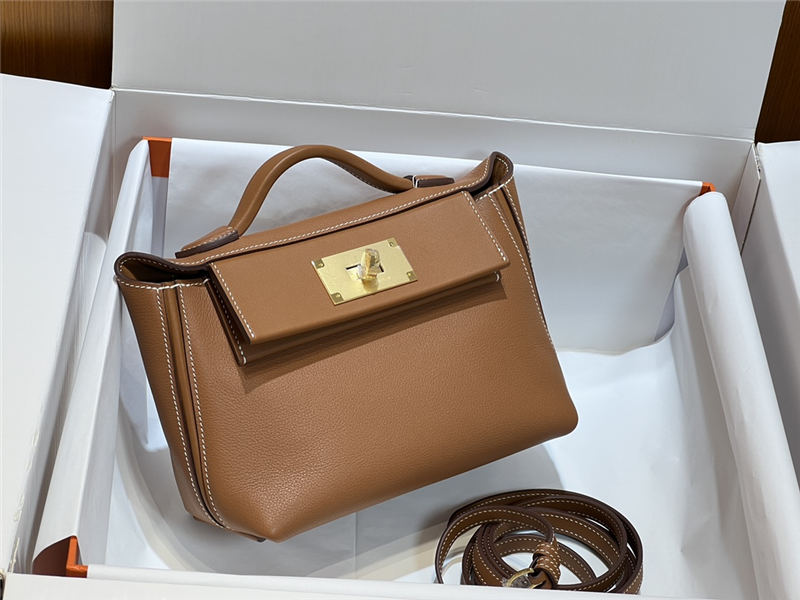 Hermes 2424 Mini Bag EVE Leather WAX High