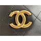 Chanel DRAWSTRING BAG Calfskin & Gold-Tone Metal AS2985 Black High