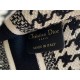 MINI Dior BOOK TOTE Macro Houndstooth Embroidery High