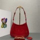 Prada Cleo patent leather bag 1BC169 Cherry Red High