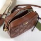 GG Matelassé leather small bag 702234 Brown High