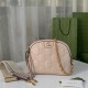 GG Matelassé leather small bag 702229 Beige Pink High