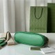 GG Matelassé leather small bag 702229 Green High