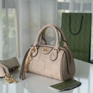 GG Matelassé leather mini bag 702251 Beige Pink High