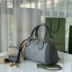 GG Matelassé leather mini bag 702251 Grey High