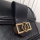 Louis Vuitton DAUPHINE MM  M44162 Epi Black High