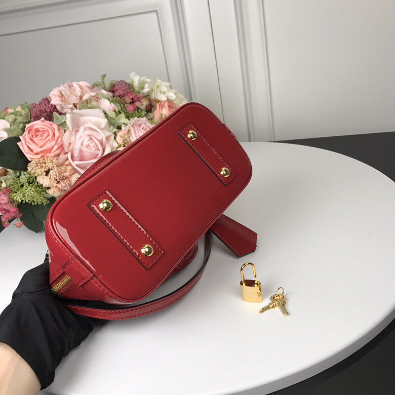 Louis Vuitton Alma BB Bag M91606 Red High