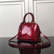 Louis Vuitton Alma BB Bag M91606 Red-Dk High