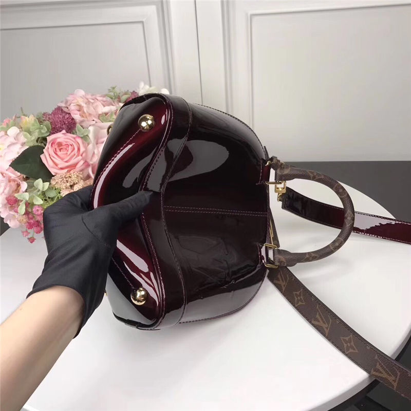 Louis Vuitton Alma BB Bag M54785 Burgundy High