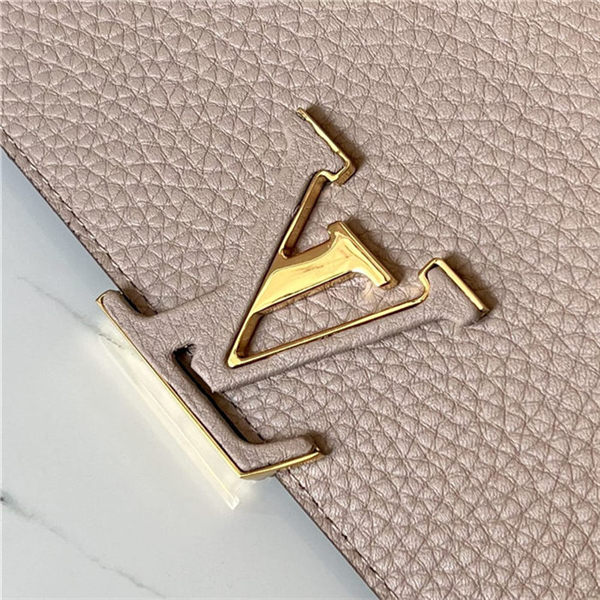 Louis Vuitton CAPUCINES WALLET Taurillon Leather M61249 High