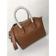 Givenchy MEDIUM ANTIGONA BAGE IN GRAINED LEATHER Brown High