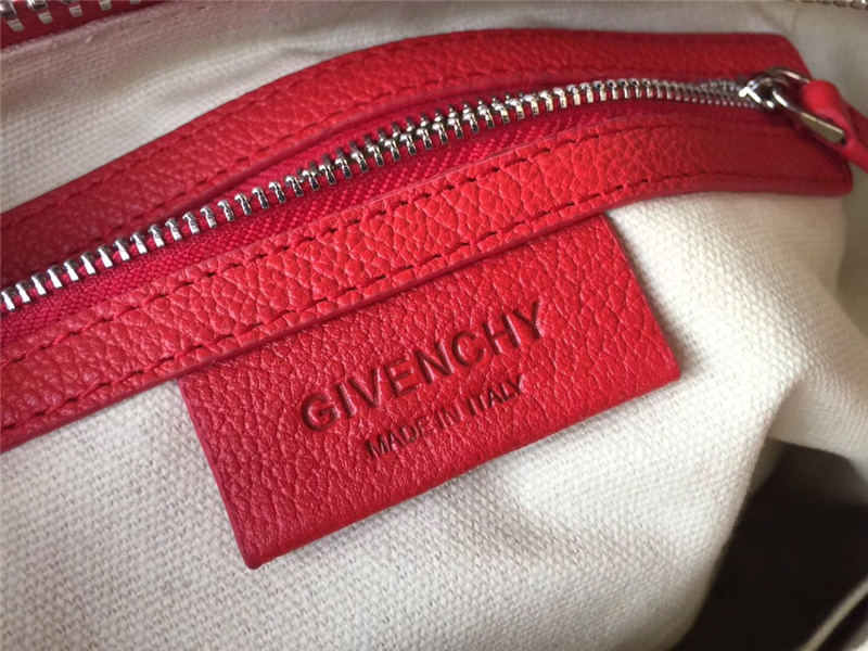 Givenchy MEDIUM ANTIGONA BAGE IN GRAINED LEATHER Red High