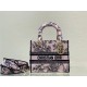 MEDIUM LADY D-LITE BAG Dior Jardin Botanique Embroidery High