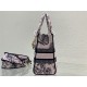 MEDIUM LADY D-LITE BAG Dior Jardin Botanique Embroidery High