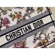 MEDIUM Dior BOOK TOTE Dior Jardin Botanique Embroidery White High