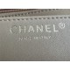 Chanel Mini Classic Flap Bag Tweed Beige High