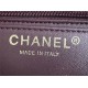 Chanel Mini Classic Flap Bag Tweed Black/Blue High