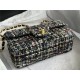 Chanel Mini Classic Flap Bag Tweed Black/Pink High