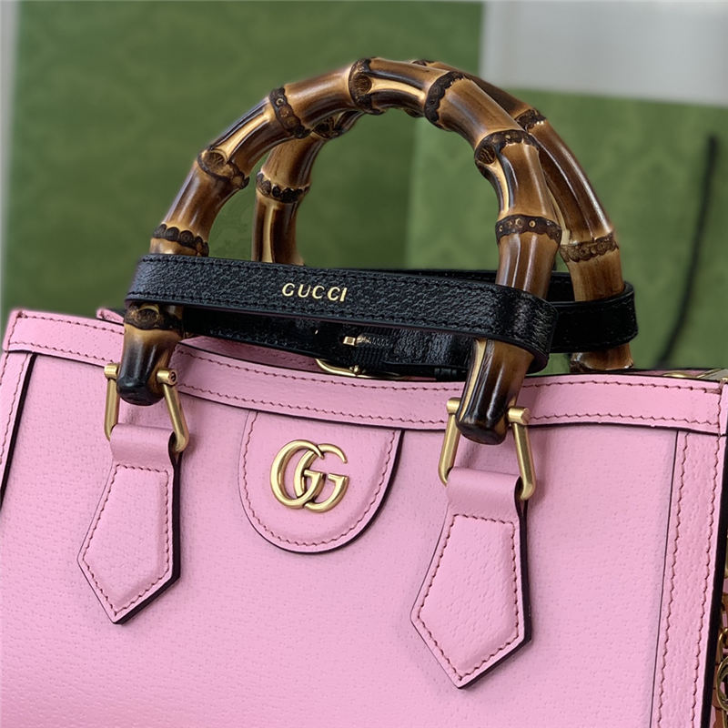 Gucci Diana small shoulder bag 735153 Pink High