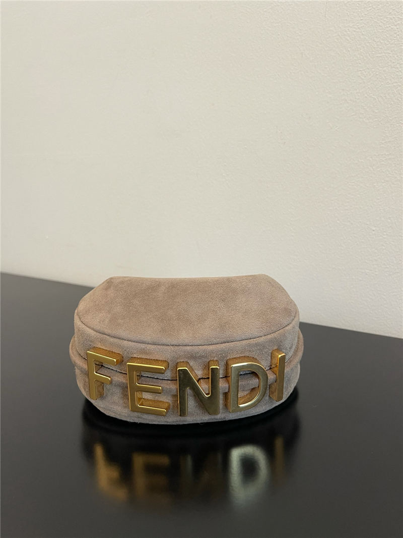 Fendigraphy Nano Suede Bag High