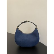 Fendigraphy Small Denim Bag High