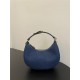 Fendigraphy Small Denim Bag High