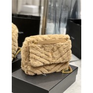 NIKI MEDIUM CHAIN BAG IN SHEARLING High