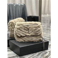 NIKI MEDIUM CHAIN BAG IN SHEARLING High