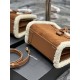 SAC DE JOUR SUPPLE BABY IN SUEDE AND SHEARLING High