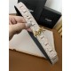 YSL BELT MONOGARM ALL OVER 30MM Gold High