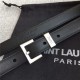 YSL BELT IN SMOOTH LEATHER 20MM 2-1031 Silver High