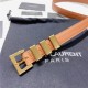 YSL BELT IN SMOOTH LEATHER 20MM 1-0510 Gold Camel High