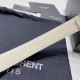 YSL BELT IN SMOOTH LEATHER 20MM 1-0510 Gold White High