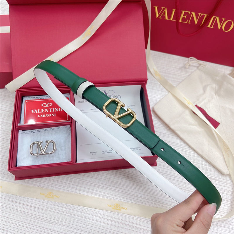 Valentino Reversible Belt 20MM ALL COLORS